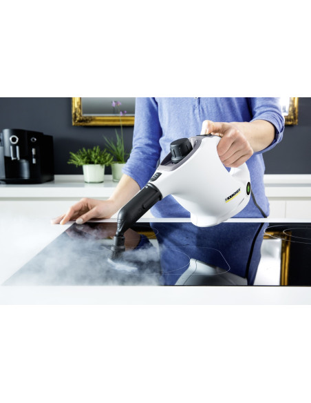 Kärcher Sc 1 Easyfix Przenośna Myjka Parowa 1200 W Czarny, Biały