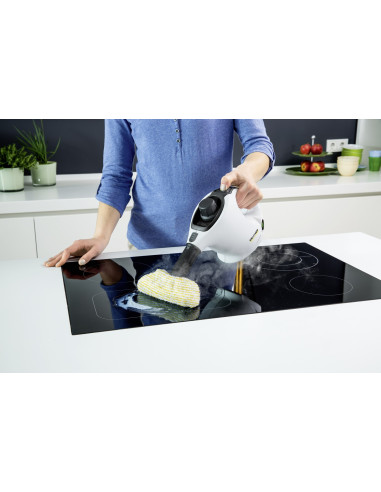 Kärcher Sc 1 Easyfix Przenośna Myjka Parowa 1200 W Czarny, Biały