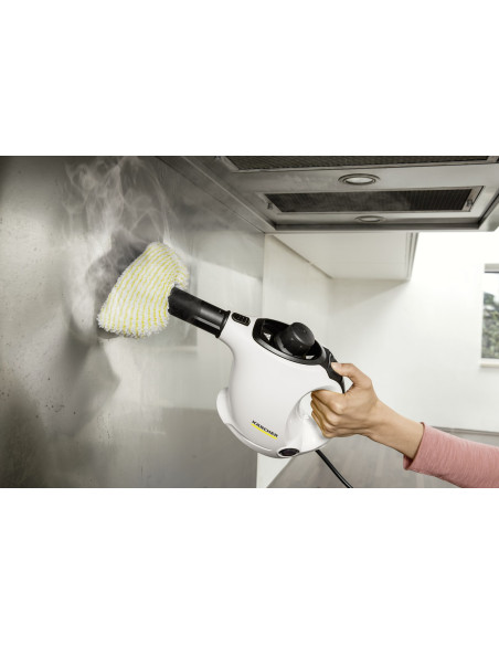 Kärcher Sc 1 Easyfix Przenośna Myjka Parowa 1200 W Czarny, Biały