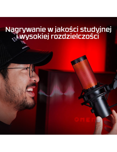 Hyperx Quadcast 2 – Mikrofon Usb (Czarny)