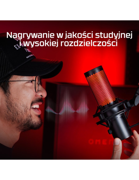Hyperx Quadcast 2 – Mikrofon Usb (Czarny)