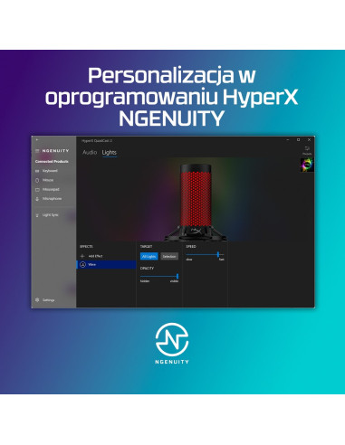 Hyperx Quadcast 2 – Mikrofon Usb (Czarny)