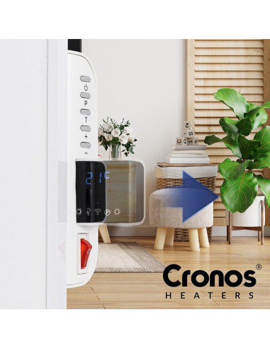 Promiennik Podczerwieni Cronos Synthelith Pro Crp-500Twp 500 W Szary Z Wi-Fi I Pilotem