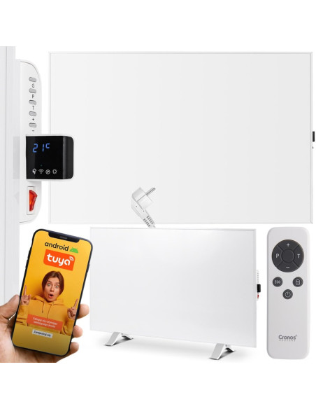 Promiennik Podczerwieni Cronos Synthelith Pro Crp-500Twp 500 W Szary Z Wi-Fi I Pilotem