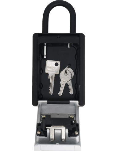 Abus Keygarage 797 Metal, Cynk Czarny, Srebrny