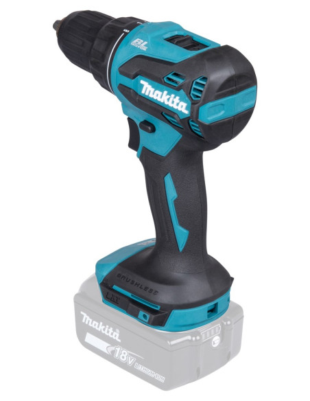 Makita Ddf490Z Wiertło 1900 Rpm Zamek Centralny 1,7 Kg Niebieski, Czarny