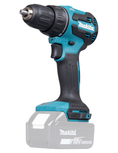 Makita Ddf490Z Wiertło 1900 Rpm Zamek Centralny 1,7 Kg Niebieski, Czarny