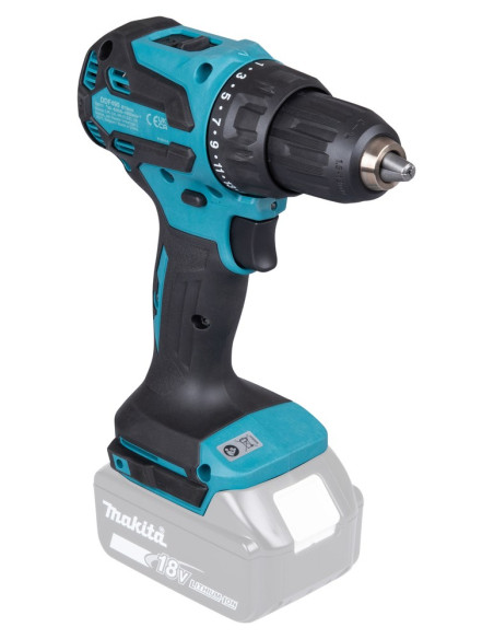 Makita Ddf490Z Wiertło 1900 Rpm Zamek Centralny 1,7 Kg Niebieski, Czarny