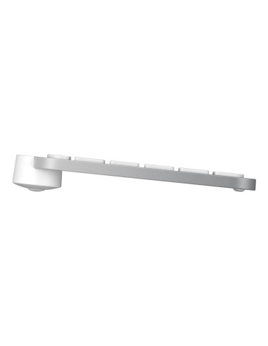 Logitech Master Mx Keys S For Mac Klawiatura Biuro Rf Wireless + Bluetooth Qwerty Amerykański Międzynarodowy Aluminium, Biały