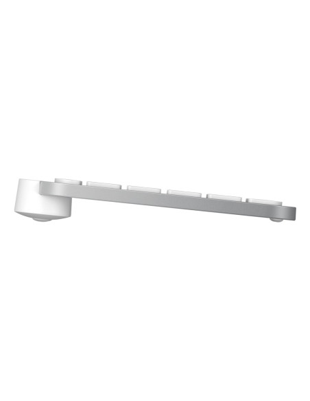 Logitech Master Mx Keys S For Mac Klawiatura Biuro Rf Wireless + Bluetooth Qwerty Amerykański Międzynarodowy Aluminium, Biały