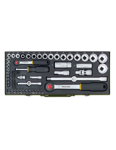 Proxxon 23 040 Zestaw Kluczy Nasadowych 56 Szt.