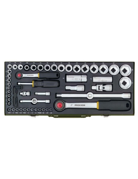 Proxxon 23 040 Zestaw Kluczy Nasadowych 56 Szt.