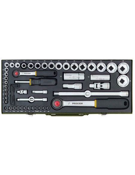 Proxxon 23 040 Zestaw Kluczy Nasadowych 56 Szt.