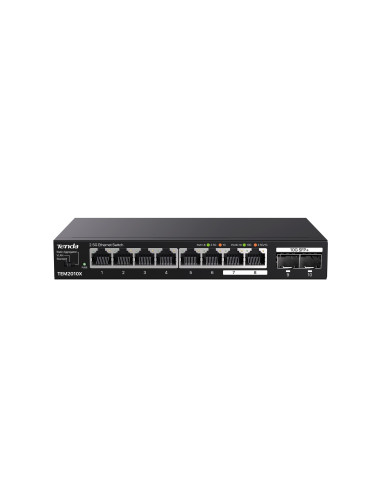 Tenda Tem2010X Łącza Sieciowe 2.5G Ethernet (100/1000/2500) Komputer Stacjonarny Czarny