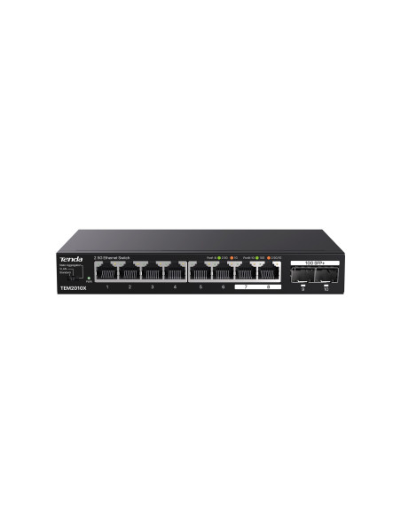 Tenda Tem2010X Łącza Sieciowe 2.5G Ethernet (100/1000/2500) Komputer Stacjonarny Czarny