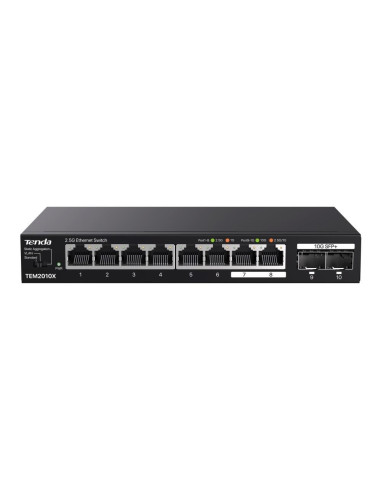 Tenda Tem2010X Łącza Sieciowe 2.5G Ethernet (100/1000/2500) Komputer Stacjonarny Czarny