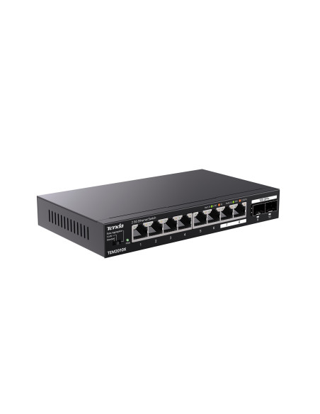 Tenda Tem2010X Łącza Sieciowe 2.5G Ethernet (100/1000/2500) Komputer Stacjonarny Czarny
