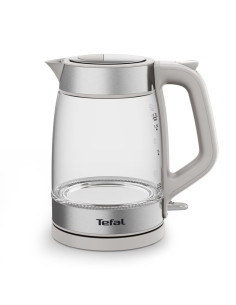 Tefal Glass Kettle Ki605B30 Czajnik Elektryczny 1,7 L 2200 W Szary, Srebrny, Przezroczysty 2