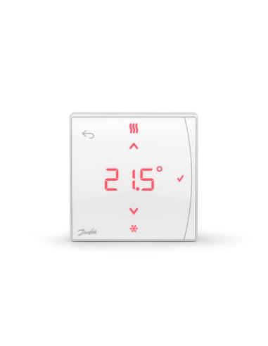 Danfoss 088U2121 Termostat Zigbee Biały