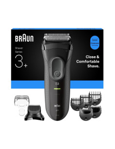 Braun 3000Bt Bateria 5 7 Mm Mokry & Suchy Czarny, Szary 2