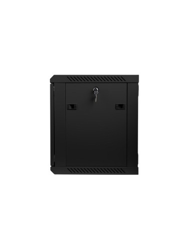 Lanberg Szafa Instalacyjna Wisząca 19'' 9U 600X450Mm Czarna (Drzwi Szklane)