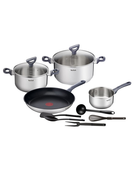 Tefal Daily Cook G713Sb Zestaw Garnków 11 Szt.