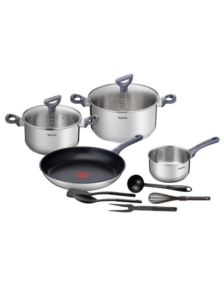 Tefal Daily Cook G713Sb Zestaw Garnków 11 Szt.