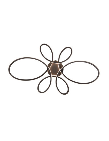 Ceiling Led Light Fly 83Cm 3000K Matt Bl