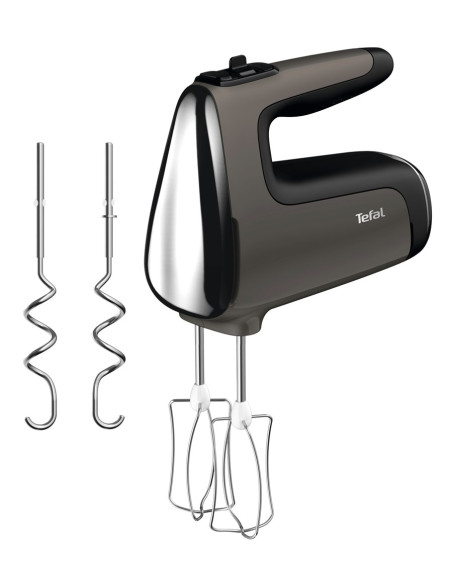 Tefal Powermix Silence Ht654E Mikser Stojący 600 W Czarny, Szary