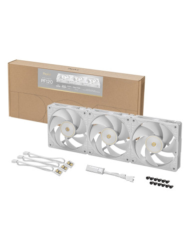 Wentylator Asus Proart Pf120 Fan Pwm White 3In1