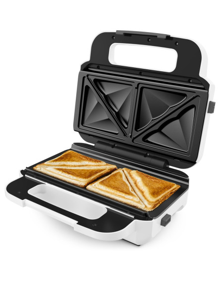 Tefal Snack Xl Sw7011 Toster 850 W Biały, Stal Nierdzewna