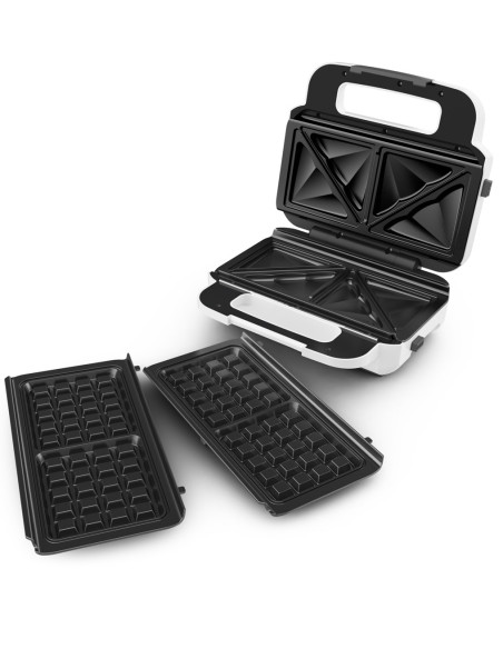 Tefal Snack Xl Sw7011 Toster 850 W Biały, Stal Nierdzewna