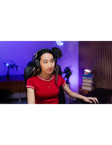 Logitech G G321 Lightspeed Zestaw Słuchawkowy Bezprzewodowy Opaska Na Głowę Gaming Usb Type-C Bluetooth Biały