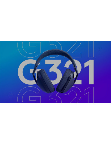 Logitech G G321 Lightspeed Zestaw Słuchawkowy Bezprzewodowy Opaska Na Głowę Gaming Usb Type-C Bluetooth Czarny