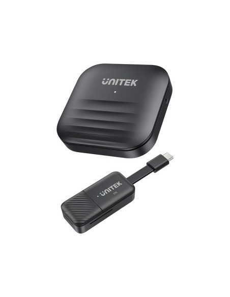 Unitek Bezprzewodowy Nadajnik Hdmi Do 50M, Usb-C, Czarny