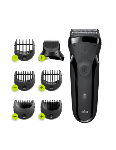 Braun Series 3 300Bt Golarka Rotacyjna Przycinarka Czarny