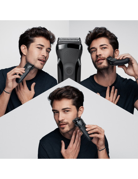 Braun Series 3 300Bt Golarka Rotacyjna Przycinarka Czarny