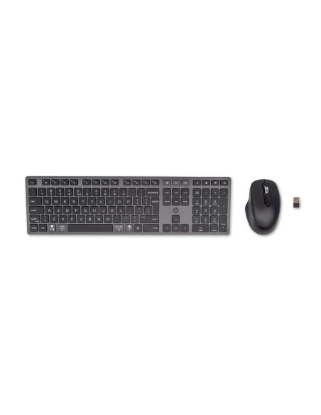 Zestaw Klawiatura + Mysz Hp 720 Multi-Device Rechargeable Wireless Keyboard And Mouse Combo Bezprzewodowe Z Akumulatorem Czarne 