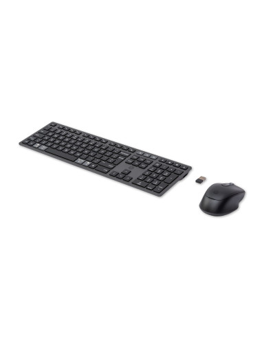 Zestaw Klawiatura + Mysz Hp 720 Multi-Device Rechargeable Wireless Keyboard And Mouse Combo Bezprzewodowe Z Akumulatorem Czarne 