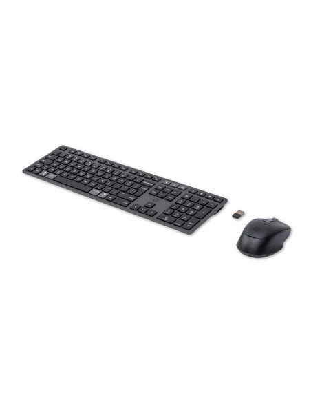 Zestaw Klawiatura + Mysz Hp 720 Multi-Device Rechargeable Wireless Keyboard And Mouse Combo Bezprzewodowe Z Akumulatorem Czarne 