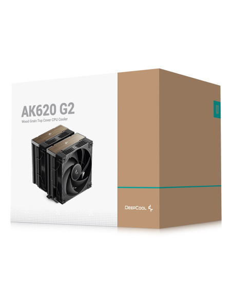 Deepcool Ak620 G2 Procesor Chłodnica Powietrza 12 Cm Czarny 1 Szt.