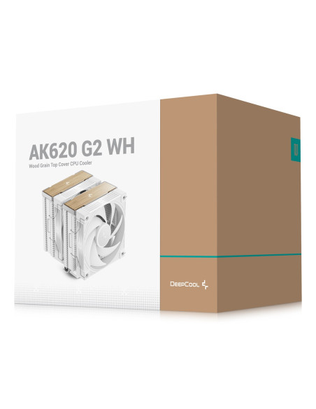 Deepcool Ak620 G2 Wh Procesor Chłodnica Powietrza 12 Cm Biały 1 Szt.