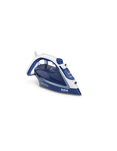 Tefal Easygliss Plus Fv5735 Żelazko Żelazko Suche I Parowe Stopa Durilium 2500 W Niebieski, Biały