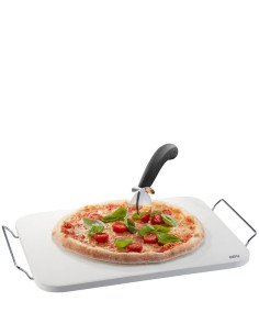 Zestaw Nóż Do Pizzy + Kamień Gefu Darioso G-89534