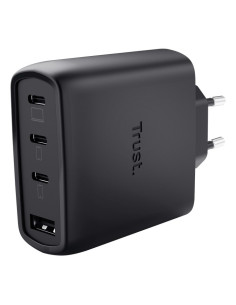 Ładowarka Trust Czarna Maxo Gan 65W 3Xc 1Xa