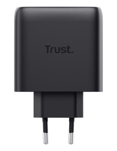 Ładowarka Trust Czarna Maxo Gan 65W 3Xc 1Xa