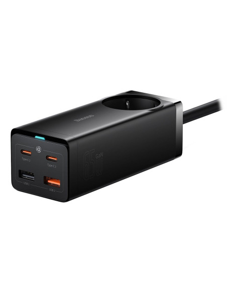 Baseus Pszm000901 Adapter Zasilający/ Inwentor Wewnętrzna 65 W Czarny
