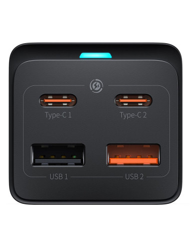 Baseus Pszm000901 Adapter Zasilający/ Inwentor Wewnętrzna 65 W Czarny