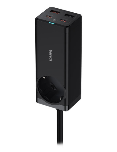 Baseus Pszm000901 Adapter Zasilający/ Inwentor Wewnętrzna 65 W Czarny
