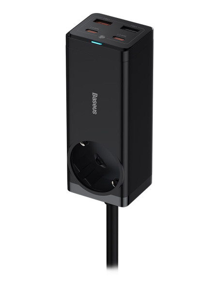 Baseus Pszm000901 Adapter Zasilający/ Inwentor Wewnętrzna 65 W Czarny